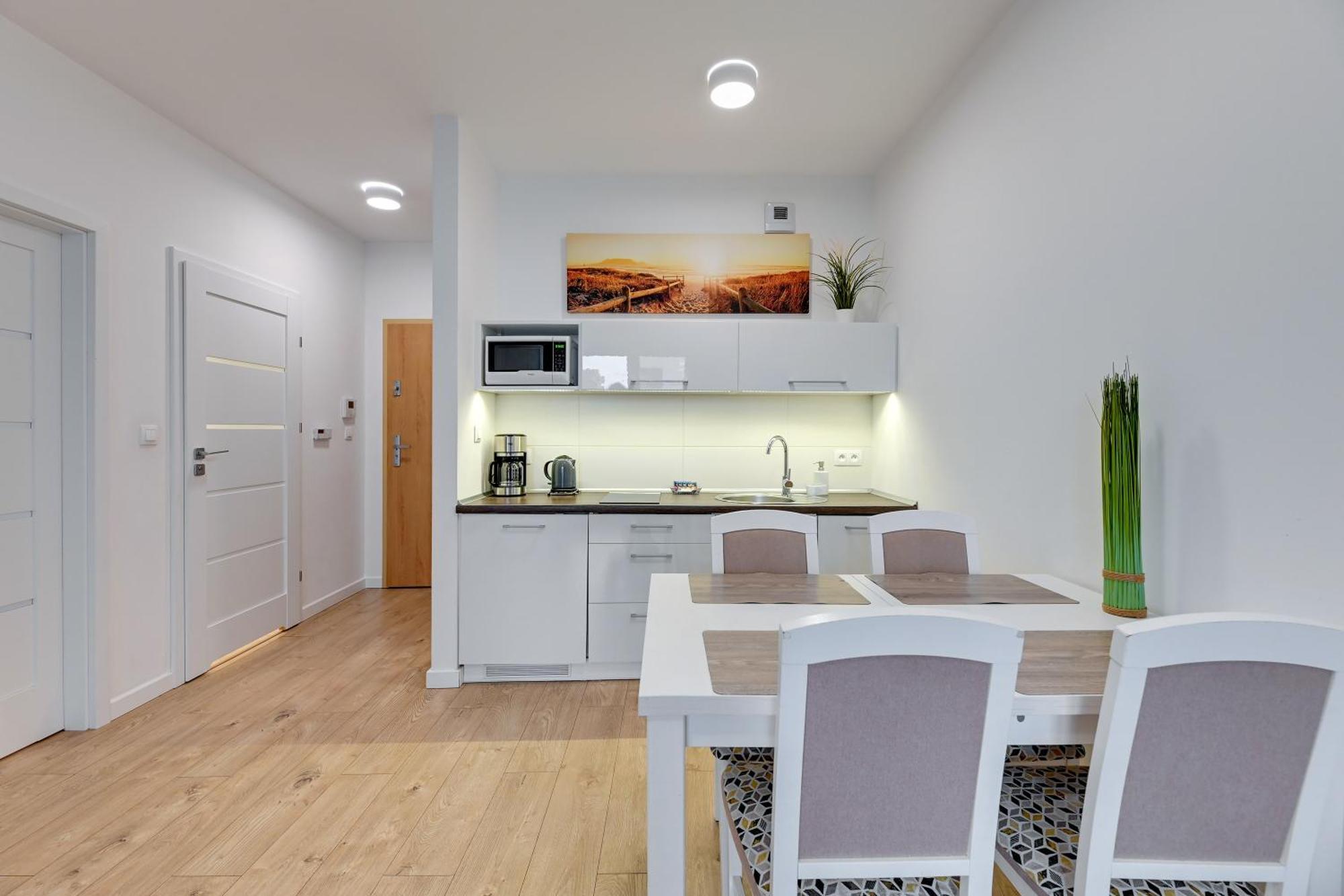 Apartament Nadmorskie Spektrum & Parking Gdansk Ngoại thất bức ảnh