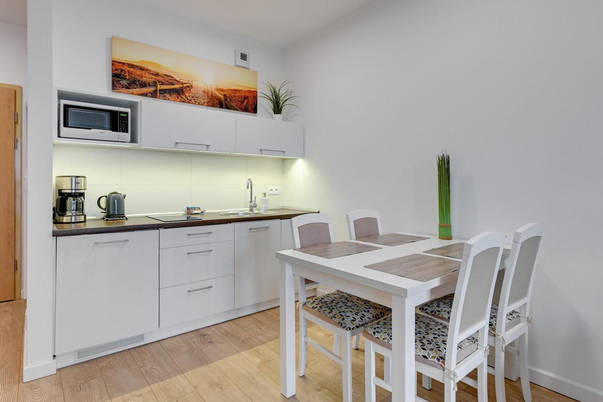 Apartament Nadmorskie Spektrum & Parking Gdansk Ngoại thất bức ảnh