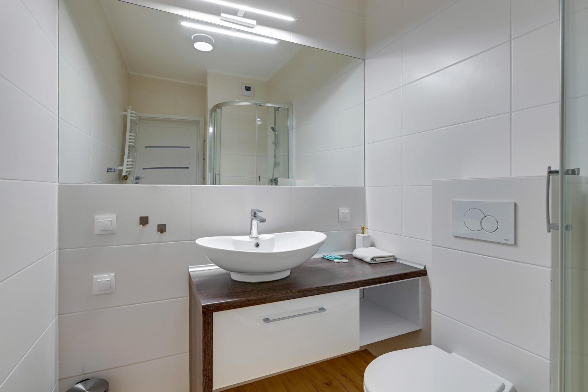 Apartament Nadmorskie Spektrum & Parking Gdansk Ngoại thất bức ảnh